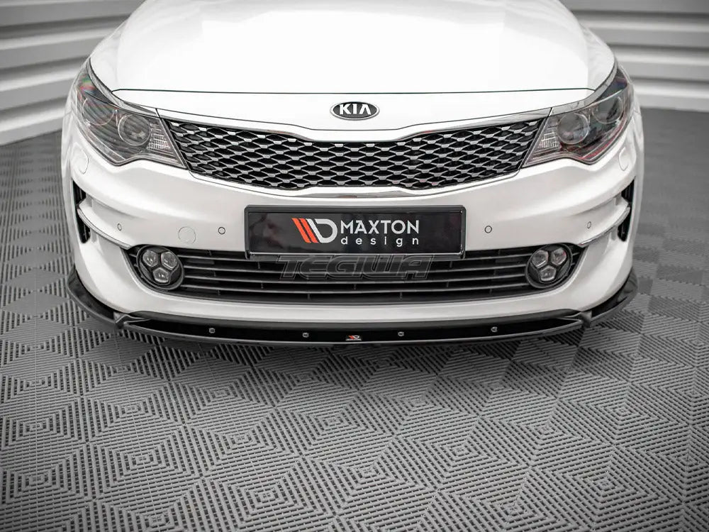 Maxton Design Front Splitter V.1 KIA Optima MK4 18-20