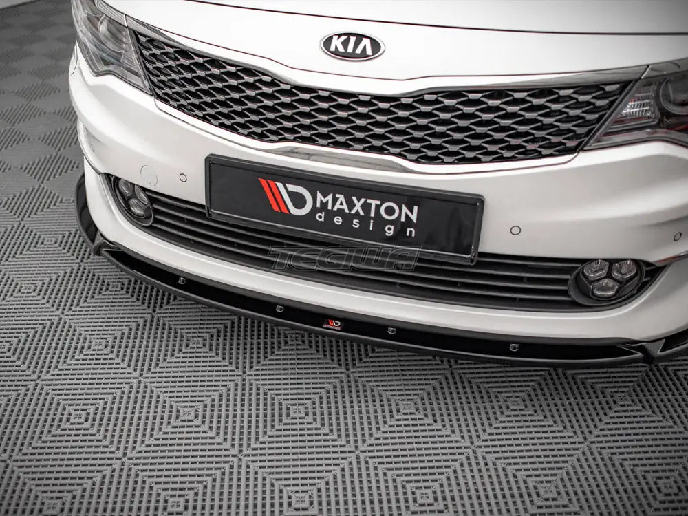 Maxton Design Front Splitter V.1 KIA Optima MK4 18-20