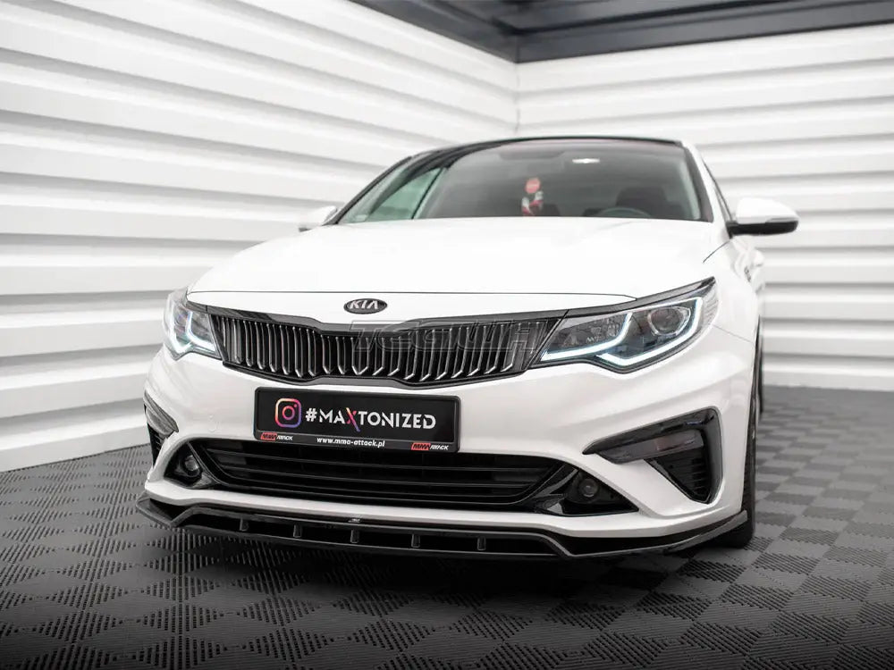 Maxton Design Front Splitter V.1 Kia Optima Mk4 Facelift