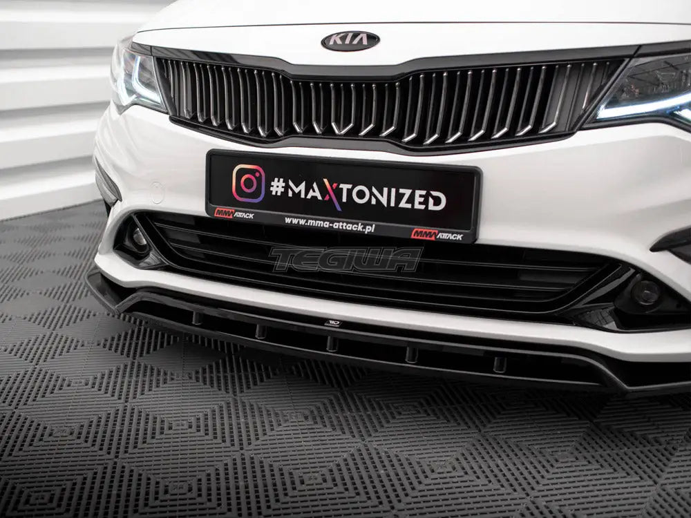 Maxton Design Front Splitter V.1 Kia Optima Mk4 Facelift