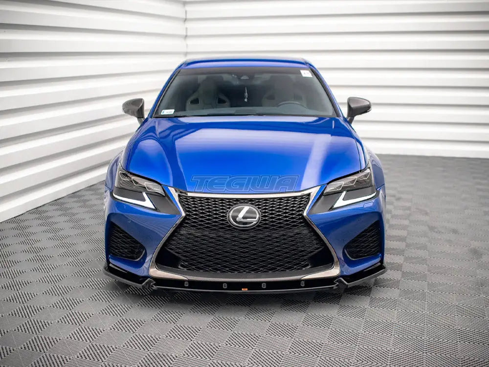 Maxton Design Front Splitter V.1 Lexus GS F Mk4 Facelift