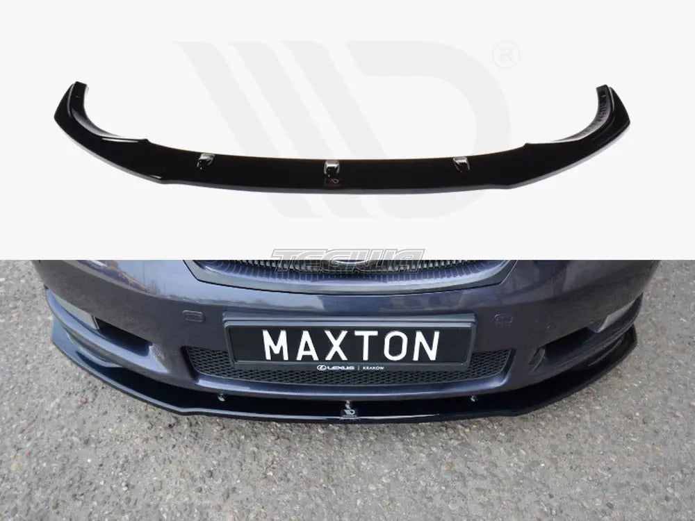 Maxton Design Front Splitter V.1 Lexus GS MK3 09-07