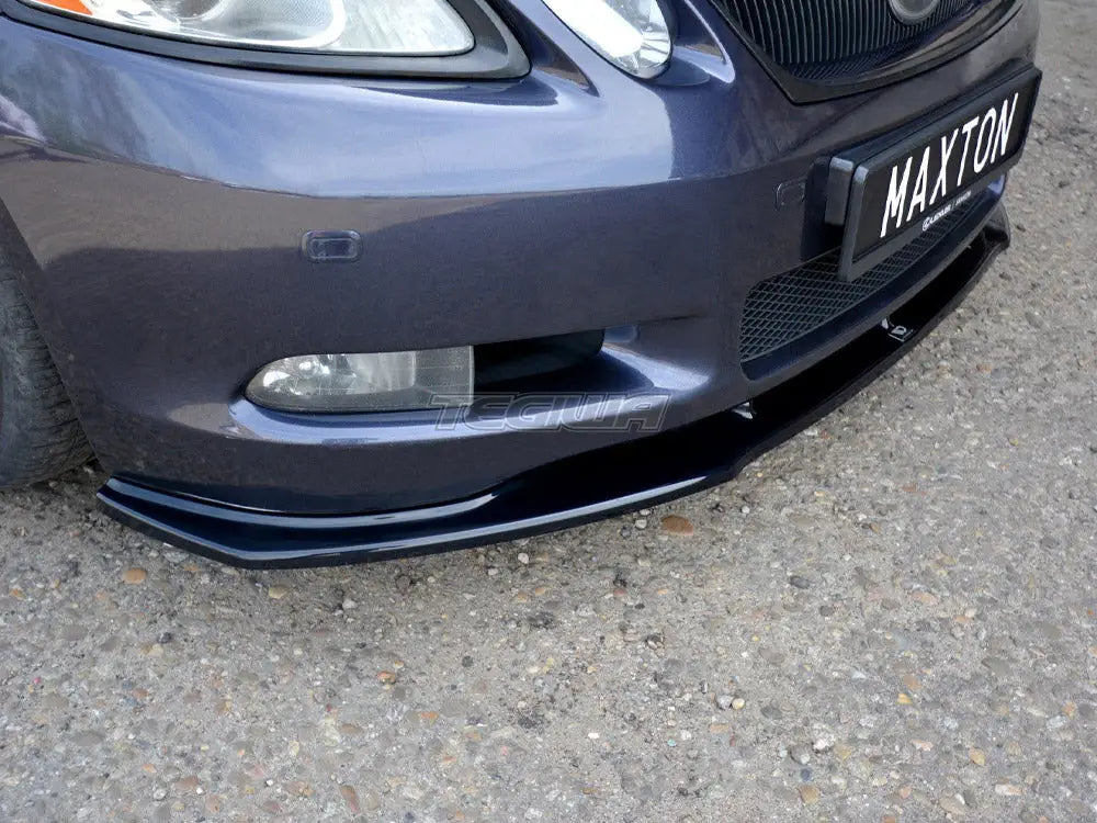 Maxton Design Front Splitter V.1 Lexus GS MK3 09-07