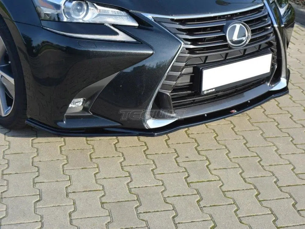 Maxton Design Front Splitter V.1 Lexus GS MK4 Facelift 2015-UP