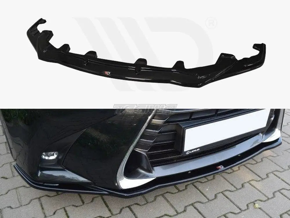 Maxton Design Front Splitter V.1 Lexus GS MK4 Facelift 2015-UP