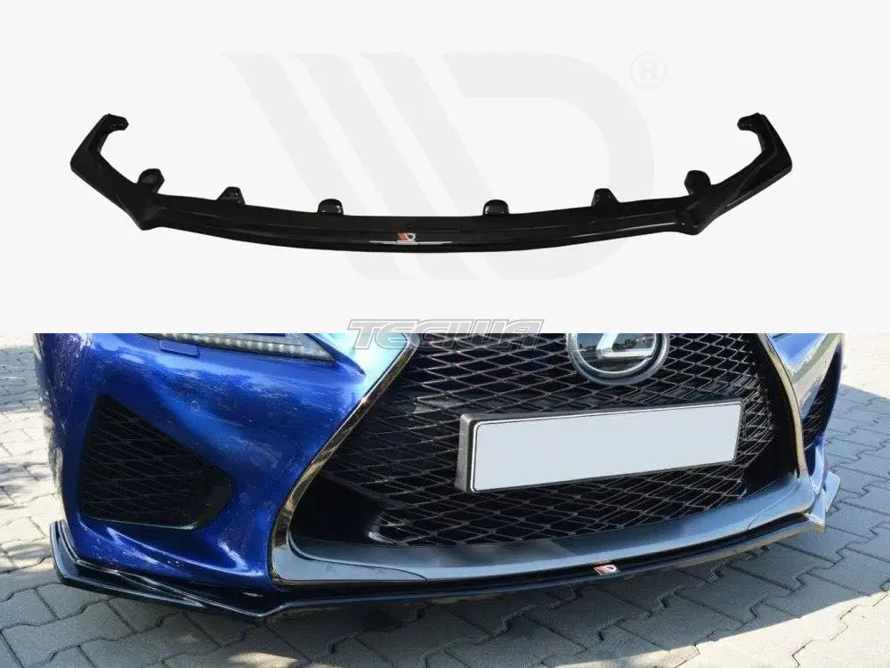 Maxton Design Front Splitter V.1 Lexus RC F 01-19