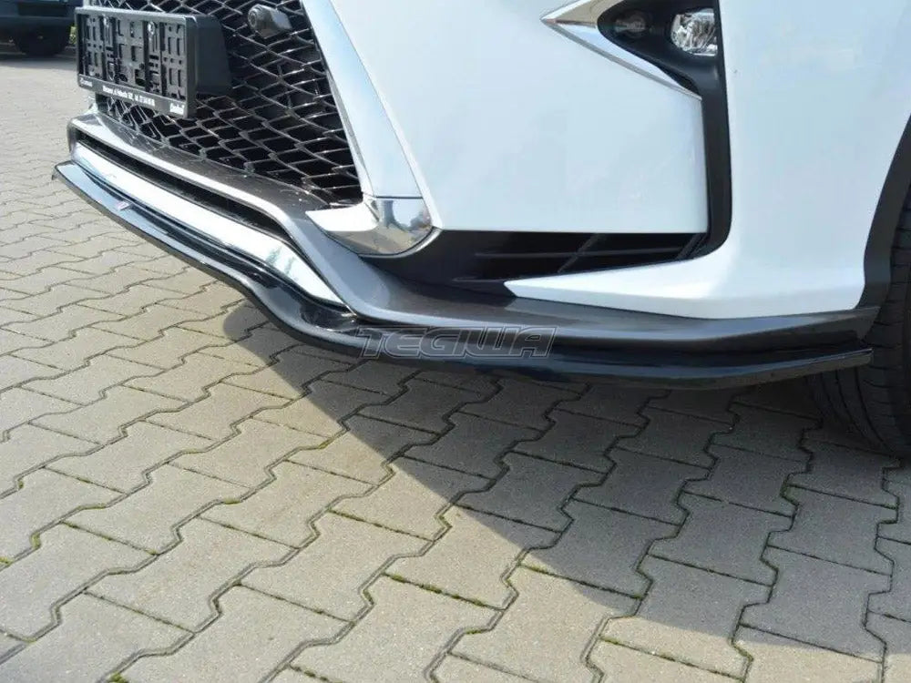 Maxton Design Front Splitter V.1 Lexus RX MK4 F-sport