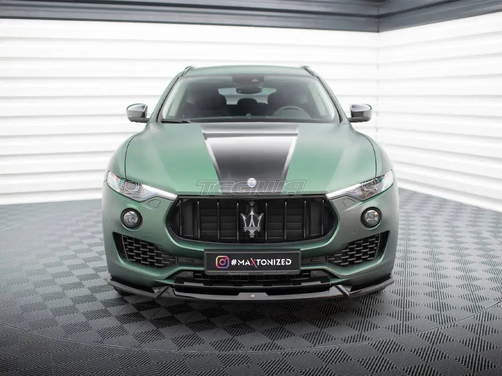 Maxton Design Front Splitter V.1 Maserati Levante Mk1