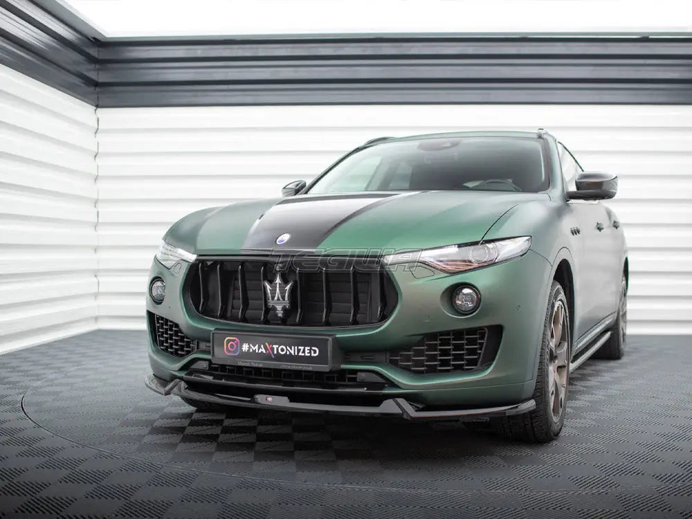 Maxton Design Front Splitter V.1 Maserati Levante Mk1