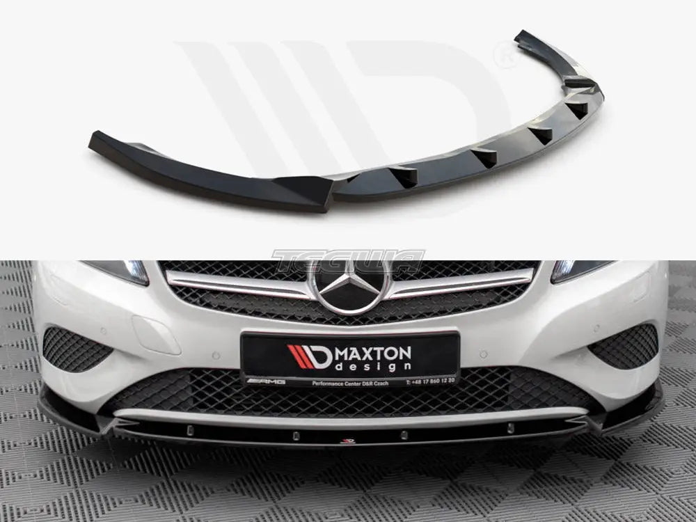 Maxton Design Front Splitter V.1 Mercedes A W176 12-15