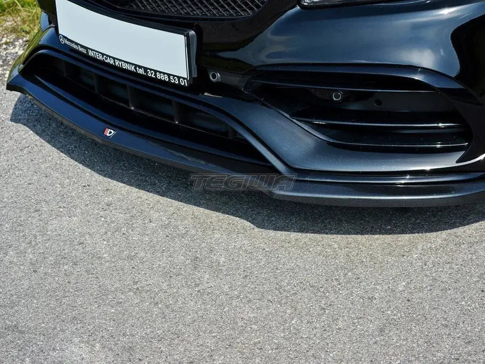 Maxton Design Front Splitter V.1 Mercedes A W176 AMG Facelift