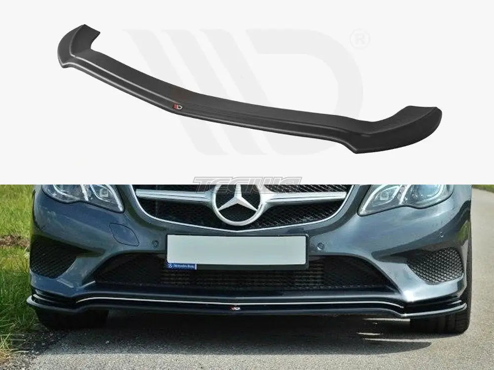 Maxton Design Front Splitter V.1 Mercedes E W212 Coupe 12-17