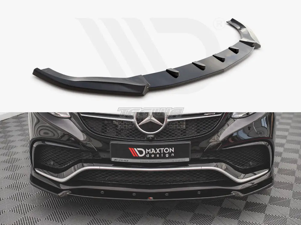 Maxton Design Front Splitter V.1 Mercedes GLE Coupe 63AMG C292 15-19