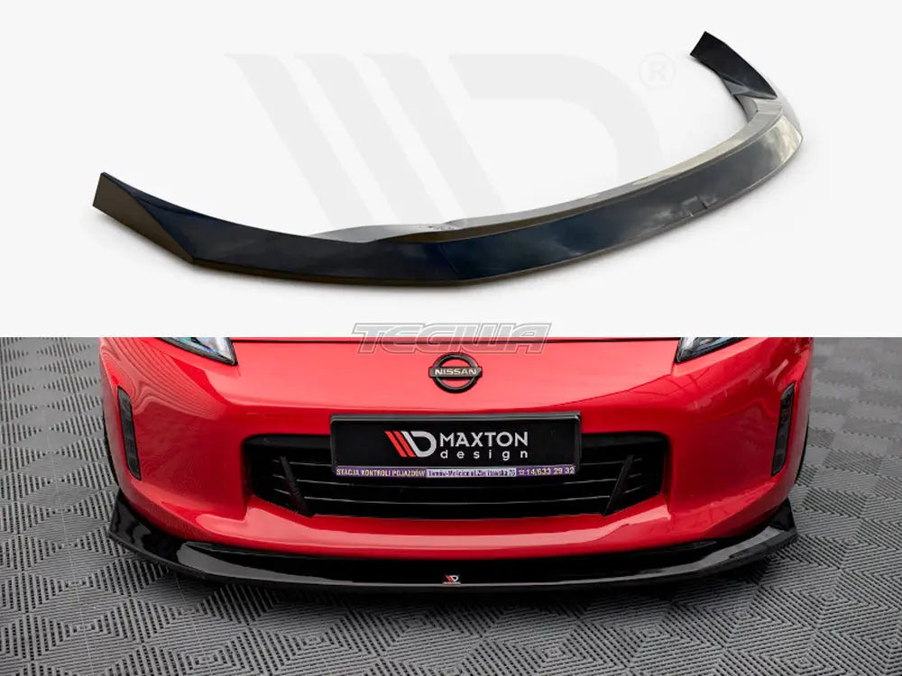 Maxton Design Front Splitter V.1 Nissan 370Z Facelift 12-20