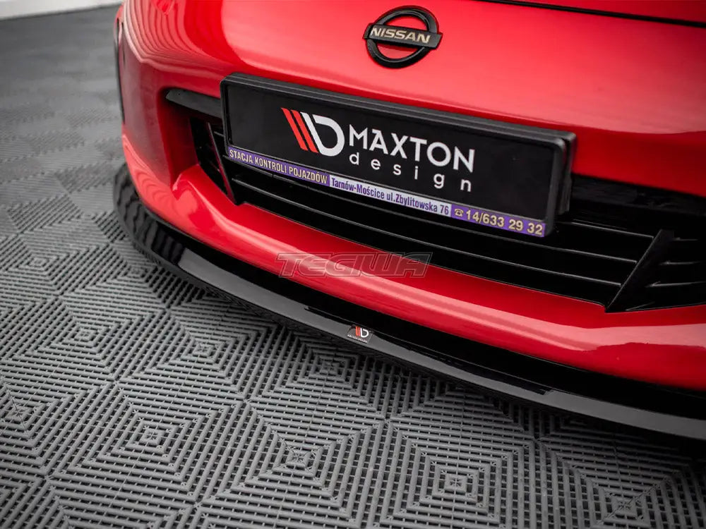 Maxton Design Front Splitter V.1 Nissan 370Z Facelift 12-20