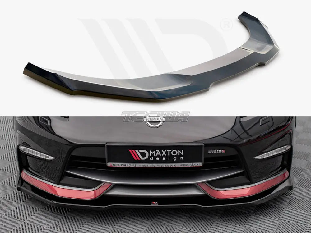 Maxton Design Front Splitter V.1 Nissan 370Z Nismo Facelift 12-20