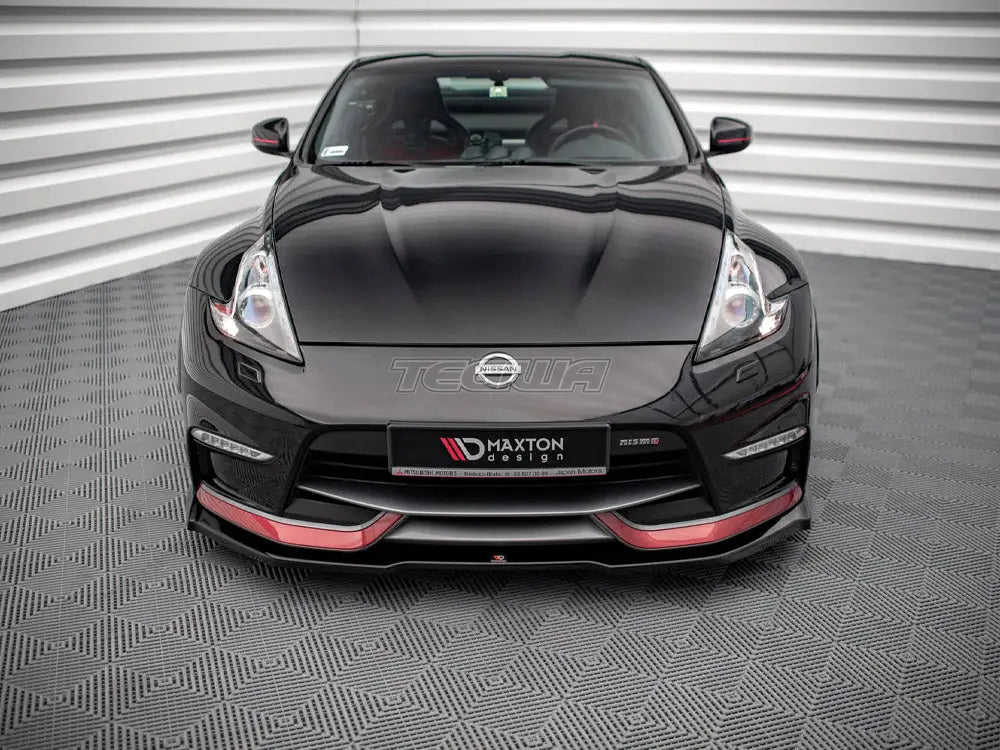 Maxton Design Front Splitter V.1 Nissan 370Z Nismo Facelift 12-20