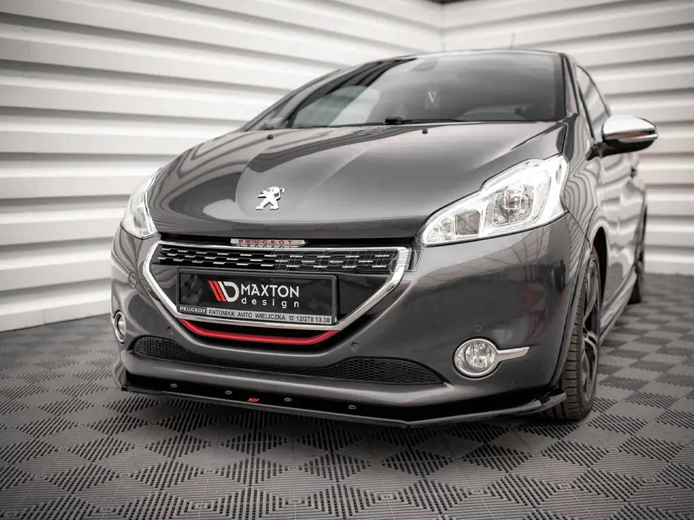 Maxton Design Front Splitter V.1 Peugeot 208 GTI MK1