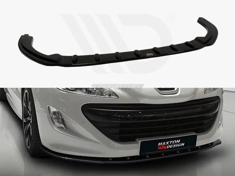 Maxton Design Front Splitter V.1 Peugeot RCZ 2010-12