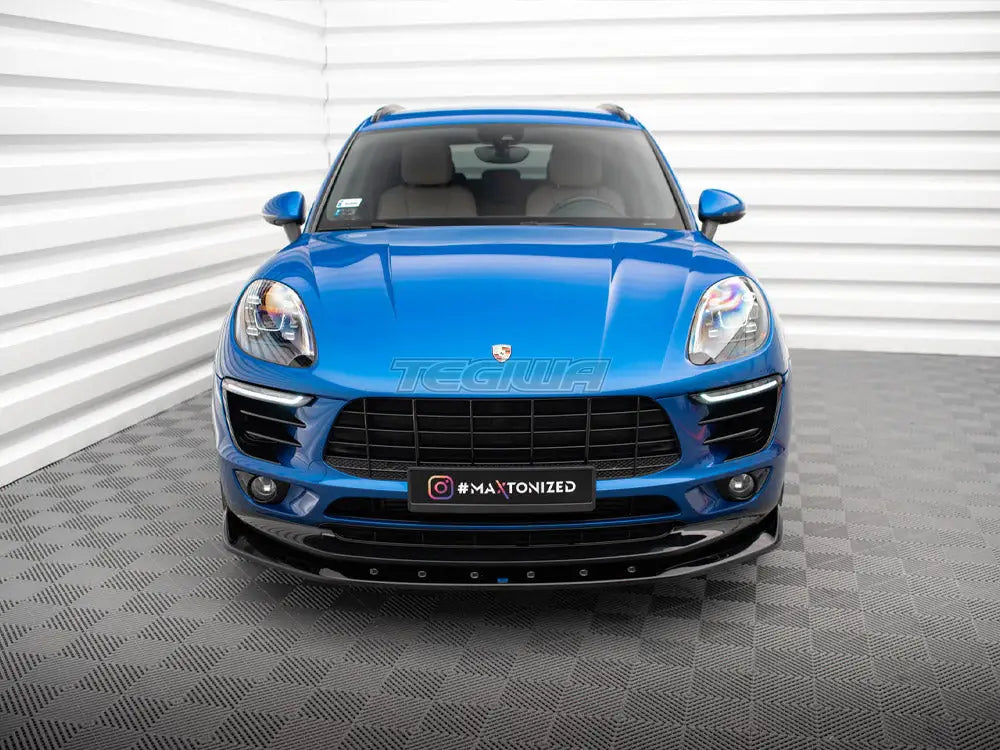 Maxton Design Front Splitter V.1 Porsche Macan Mk1