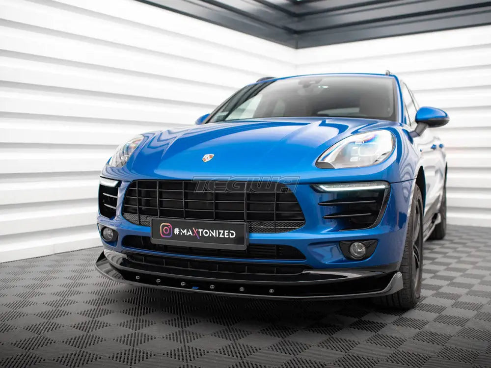 Maxton Design Front Splitter V.1 Porsche Macan Mk1