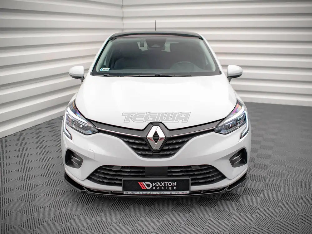 Maxton Design Front Splitter V.1 Renault CLIO MK5 2019-