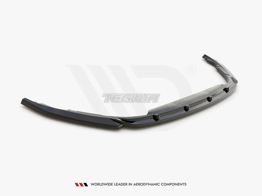 Maxton Design Front Splitter V.1 Renault CLIO MK5 2019-