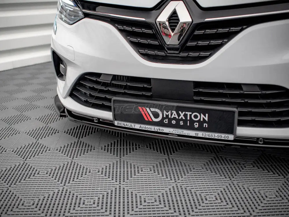 Maxton Design Front Splitter V.1 Renault CLIO MK5 2019-