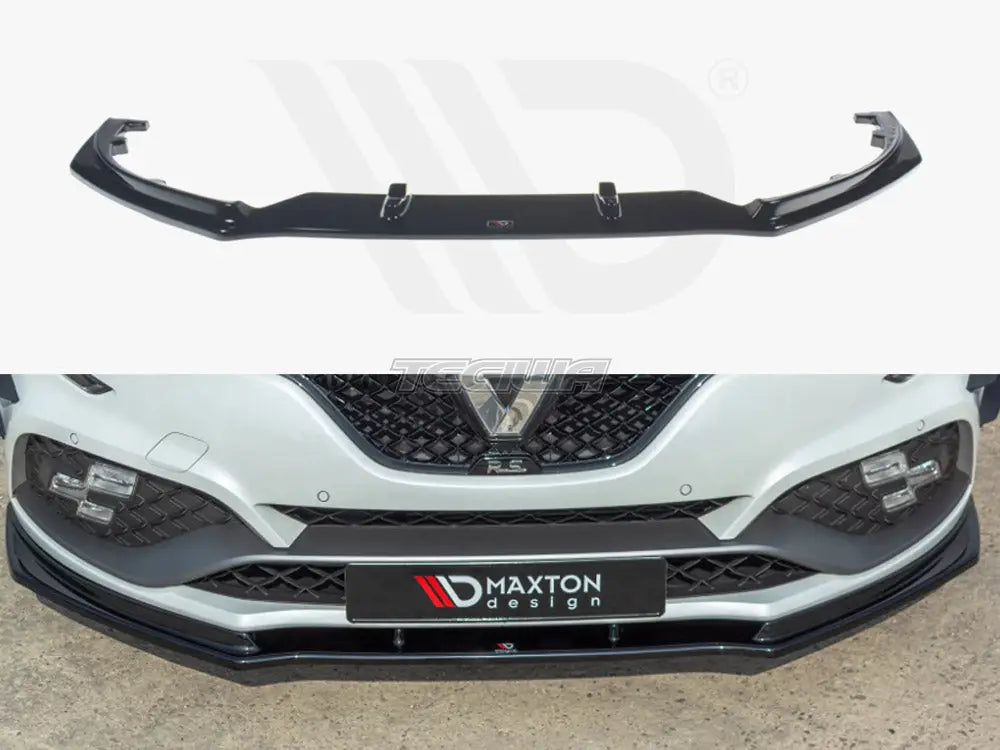 Maxton Design Front Splitter V.1 Renault Megane MK4 RS 18-20