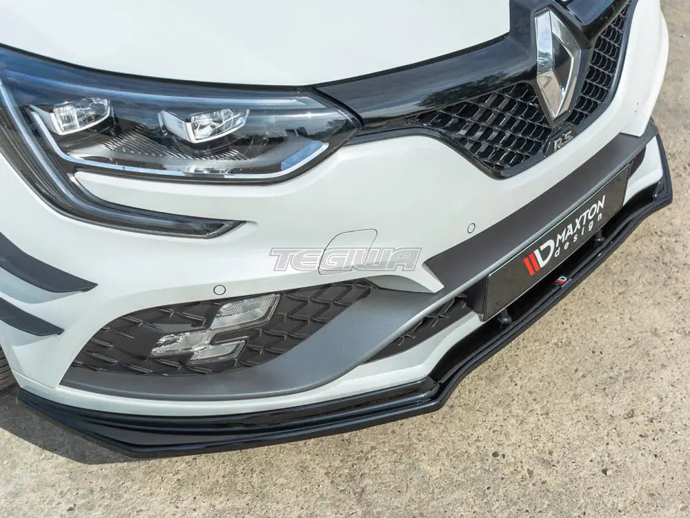 Maxton Design Front Splitter V.1 Renault Megane MK4 RS 18-20