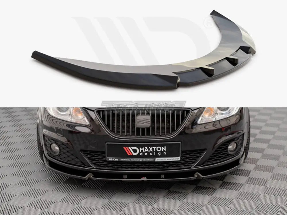 Maxton Design Front Splitter V.1 Seat EXEO 09-13