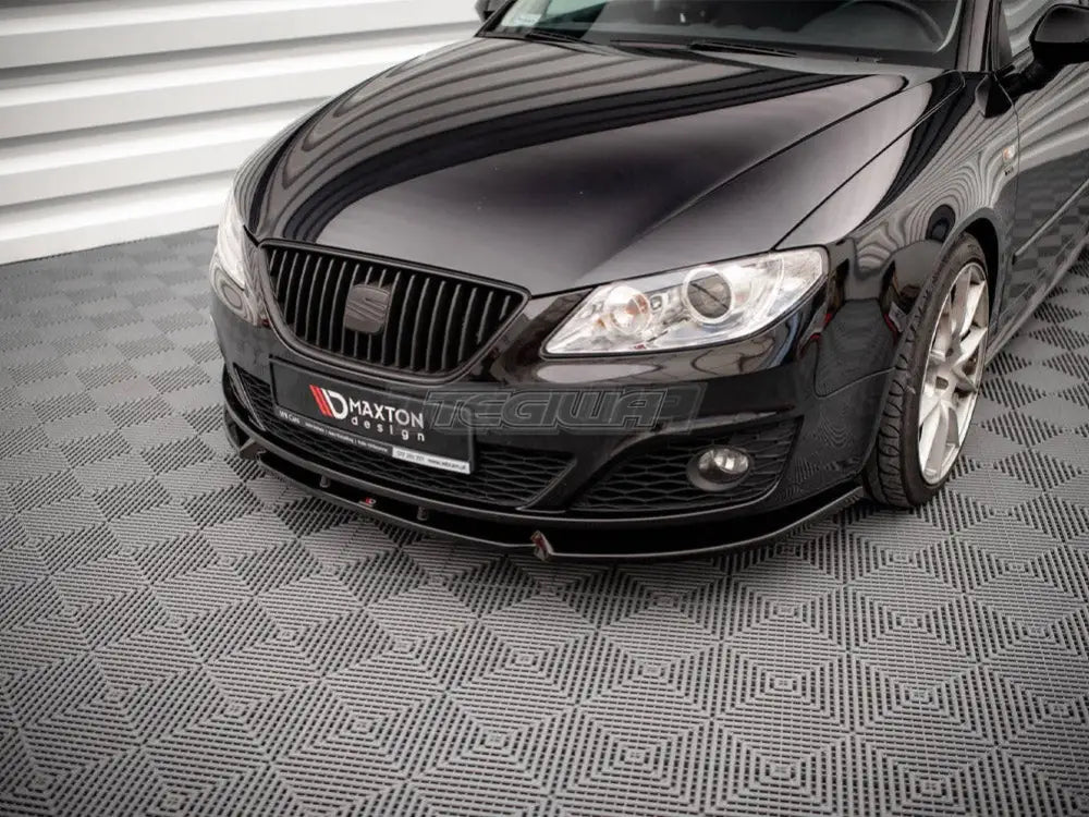 Maxton Design Front Splitter V.1 Seat EXEO 09-13