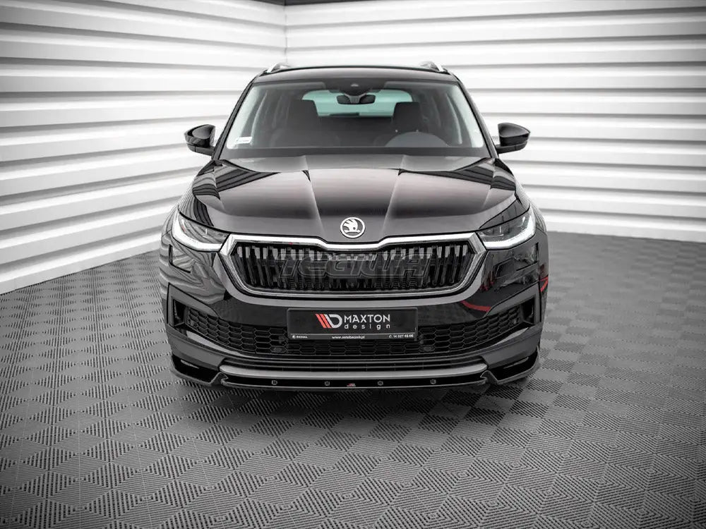 Maxton Design Front Splitter V.1 Skoda Kodiaq MK1 Facelift 2021-