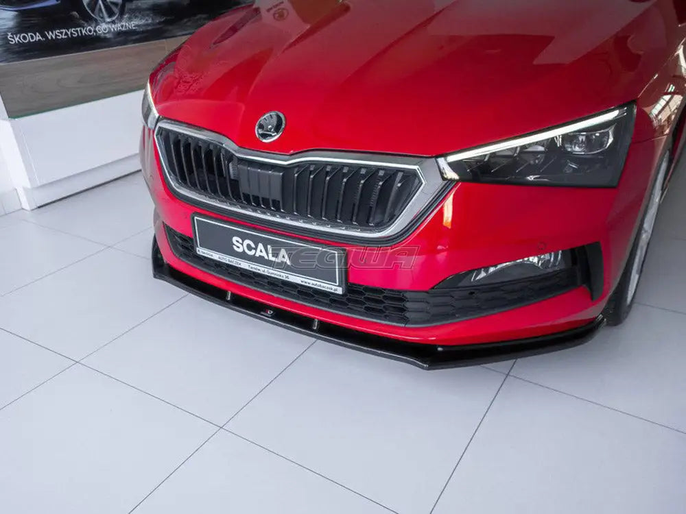 Maxton Design Front Splitter V.1 Skoda Scala 2019-UP