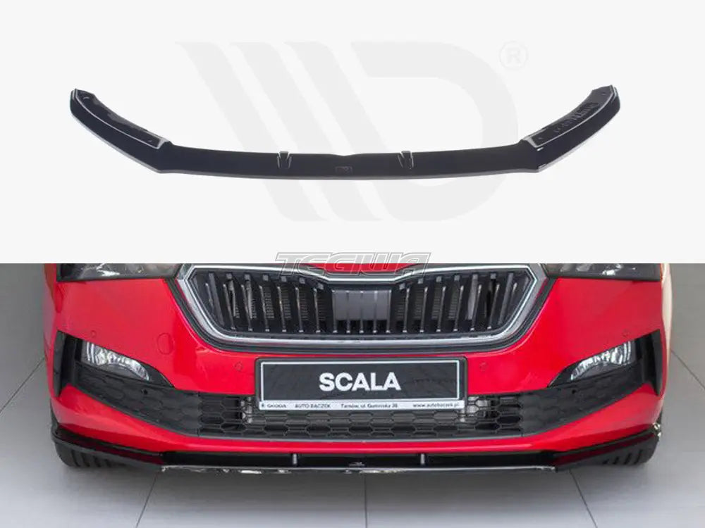 Maxton Design Front Splitter V.1 Skoda Scala 2019-UP