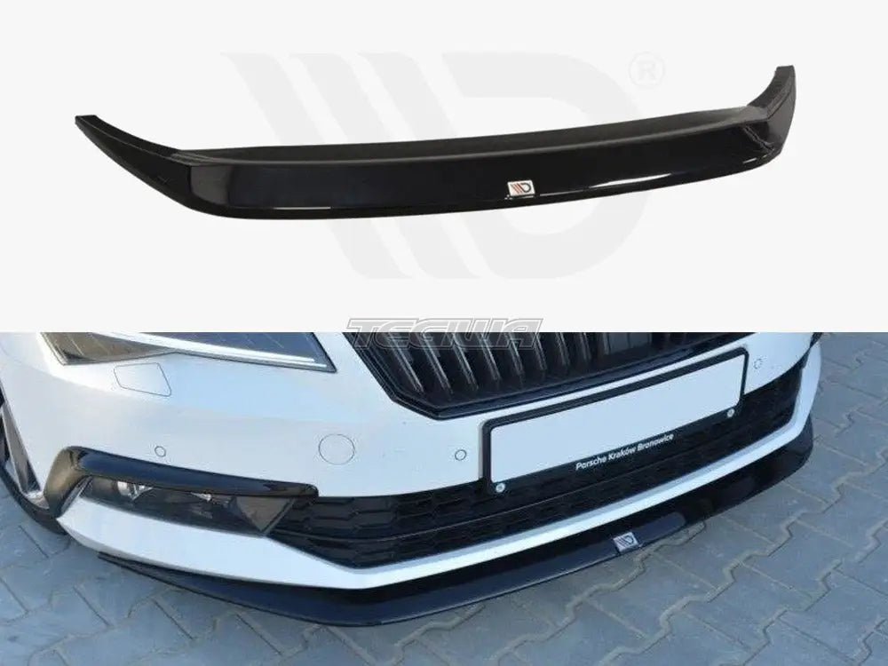 Maxton Design Front Splitter V.1 Skoda Superb III