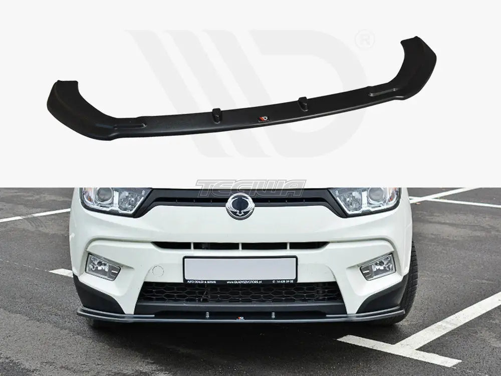 Maxton Design Front Splitter V.1 Ssangyong Tivoli 15-19