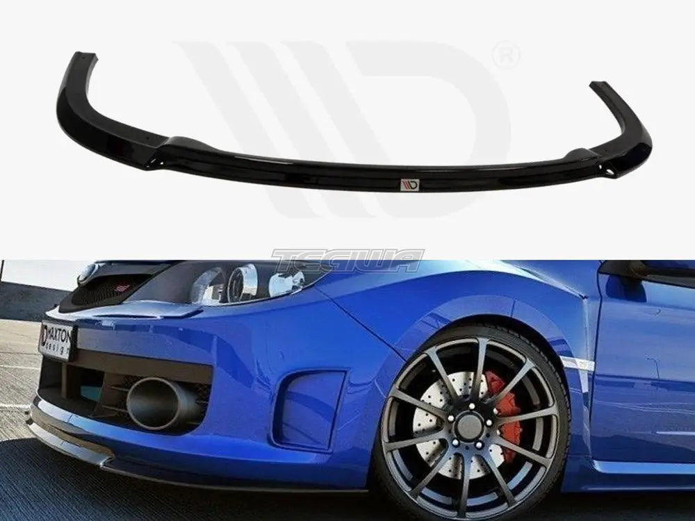 Maxton Design Front Splitter V.1 Subaru Impreza WRX STI 09-11