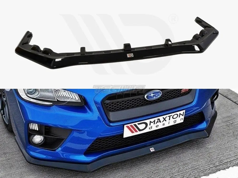 Maxton Design Front Splitter V.1 Subaru WRX STI