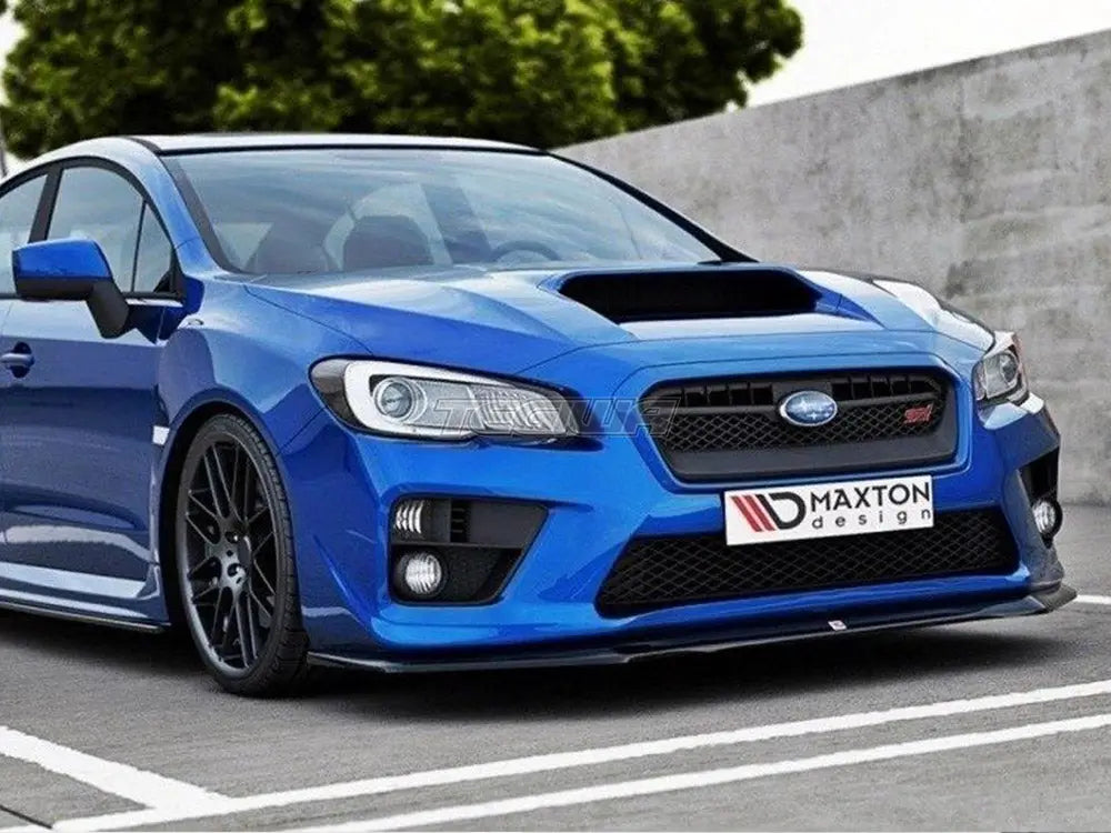 Maxton Design Front Splitter V.1 Subaru WRX STI