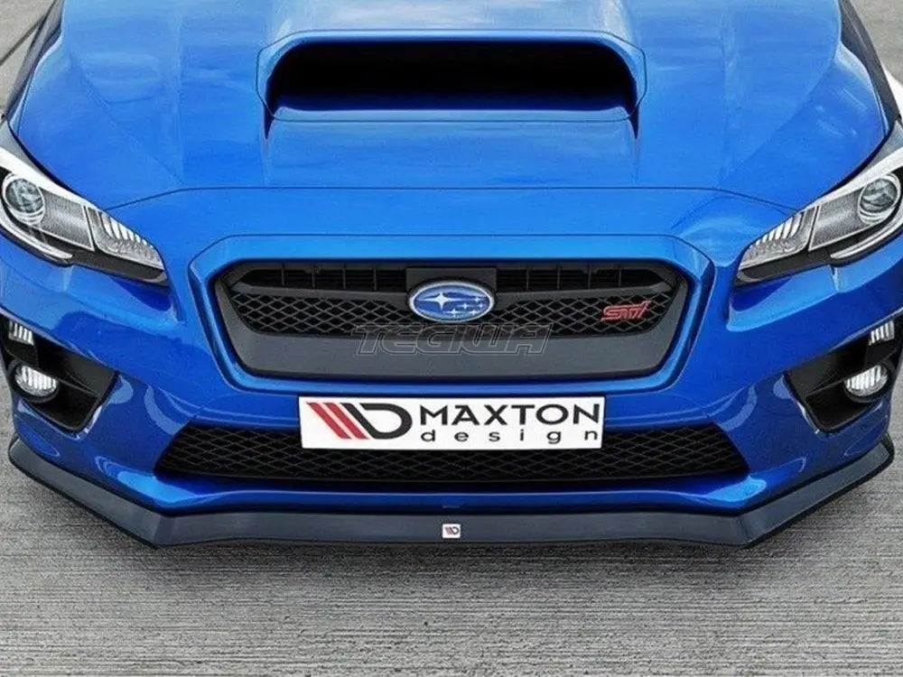 Maxton Design Front Splitter V.1 Subaru WRX STI