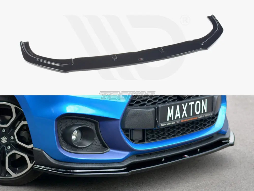 Maxton Design Front Splitter V.1 Suzuki Swift 6 Sport 2018-