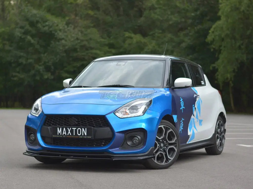 Maxton Design Front Splitter V.1 Suzuki Swift 6 Sport 2018-