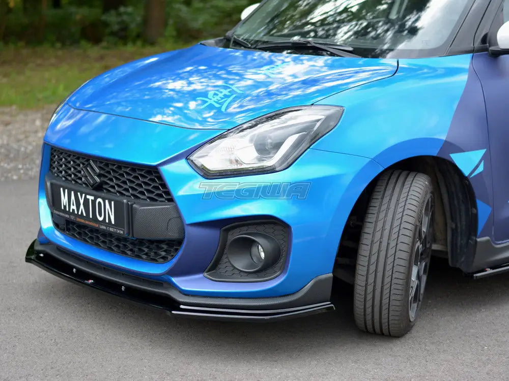 Maxton Design Front Splitter V.1 Suzuki Swift 6 Sport 2018-