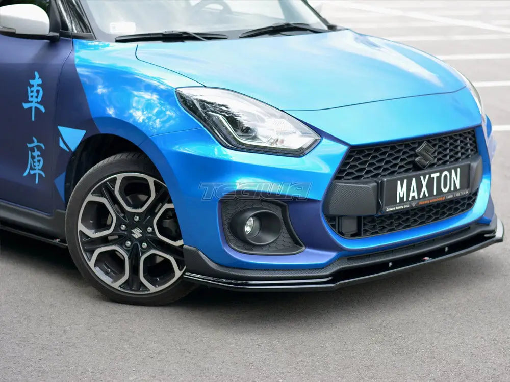 Maxton Design Front Splitter V.1 Suzuki Swift 6 Sport 2018-