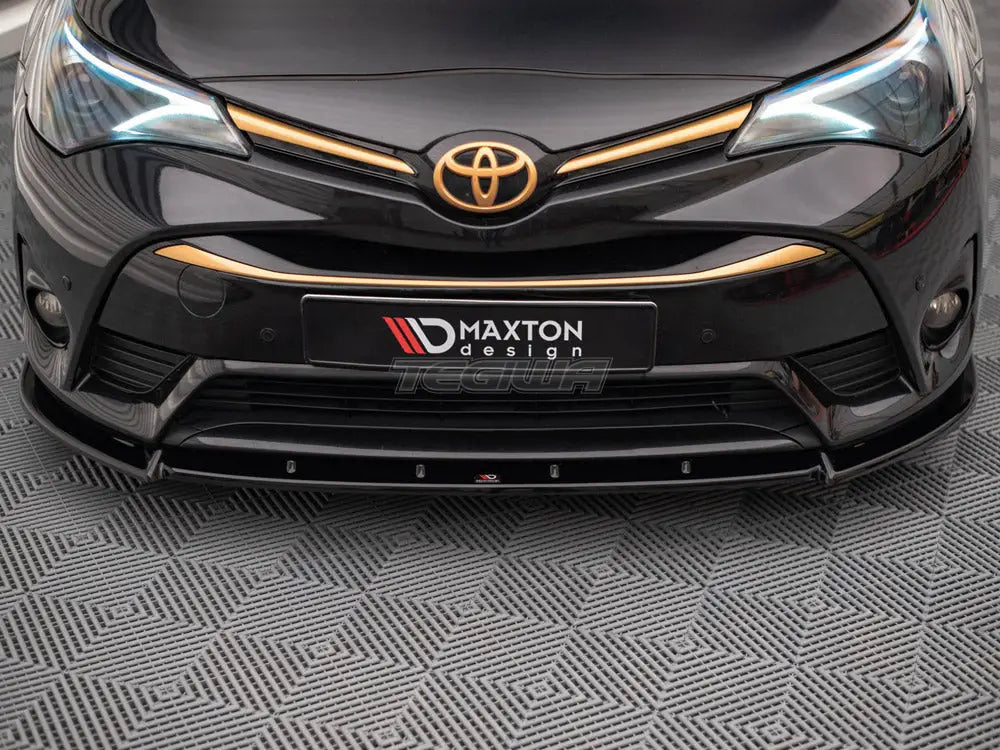 Maxton Design Front Splitter V.1 Toyota Avensis MK3.5 01-18