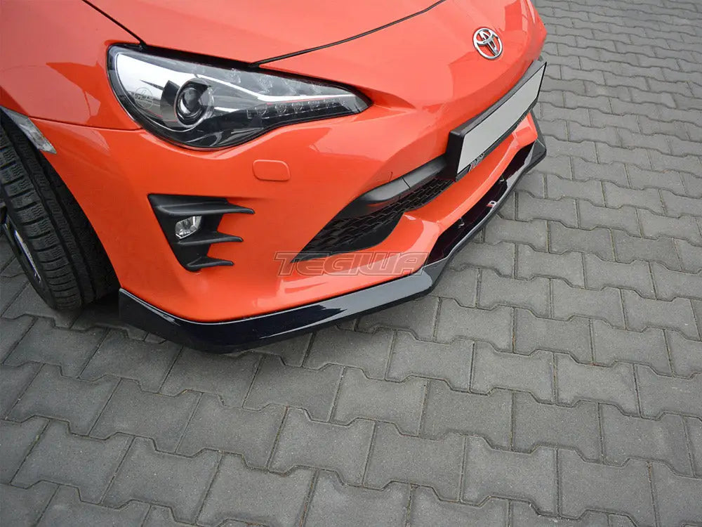 Maxton Design Front Splitter V.1 Toyota GT86 Facelift 2017-UP