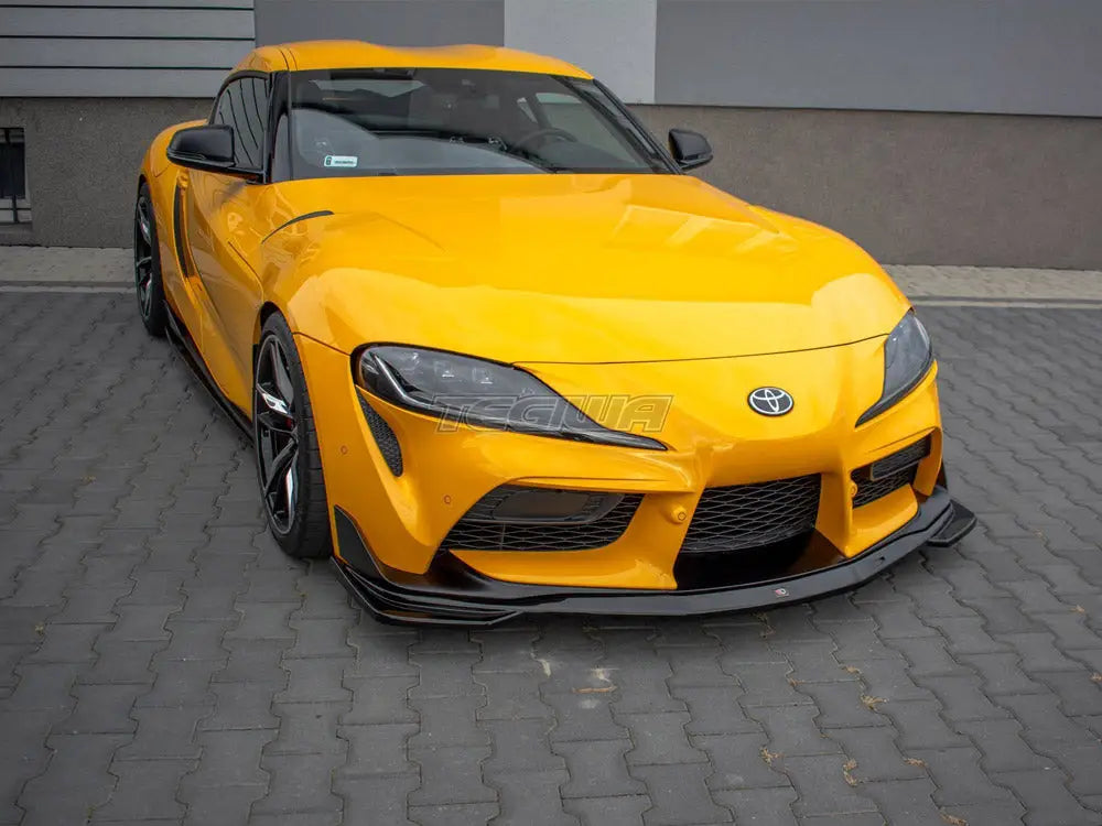 Maxton Design Front Splitter V.1 Toyota Supra MK5 2019-