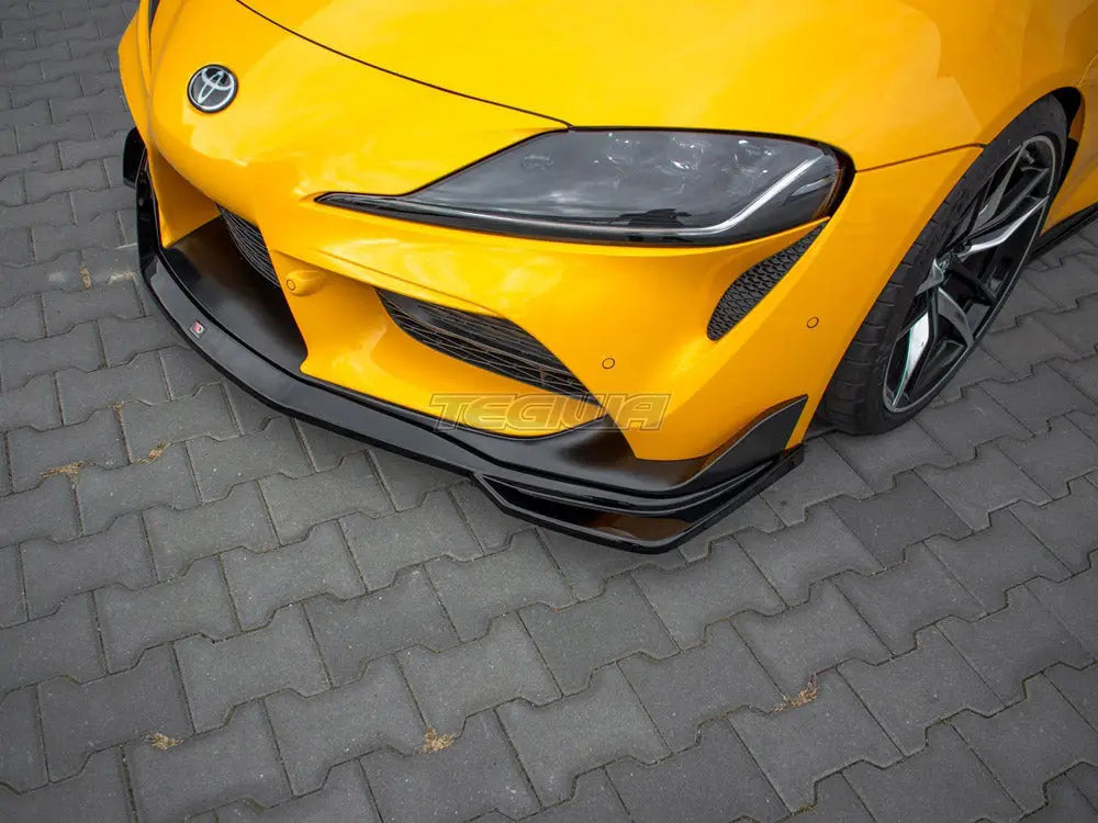 Maxton Design Front Splitter V.1 Toyota Supra MK5 2019-