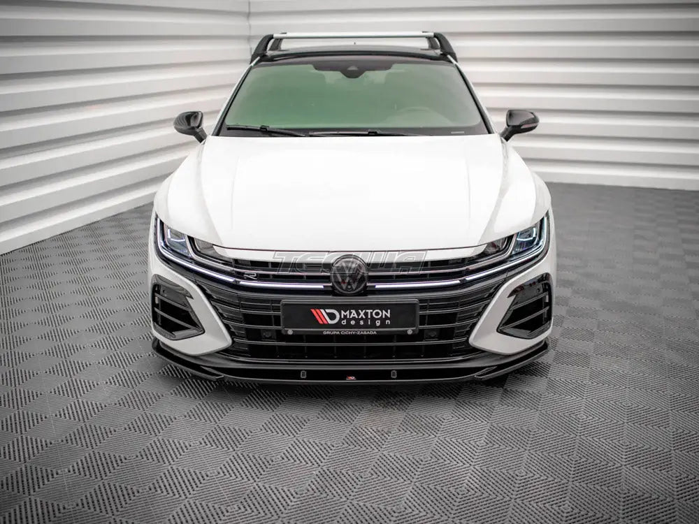 Maxton Design Front Splitter V.1 Volkswagen Arteon R 2020-